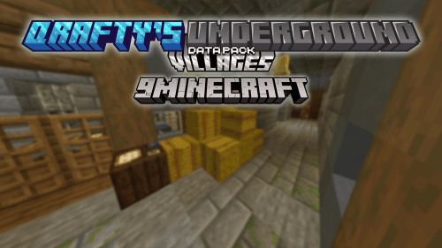 qrafty’s Underground Villages Data Pack (1.21.1, 1.20.1) – Ultimate Survival Shelters Thumbnail