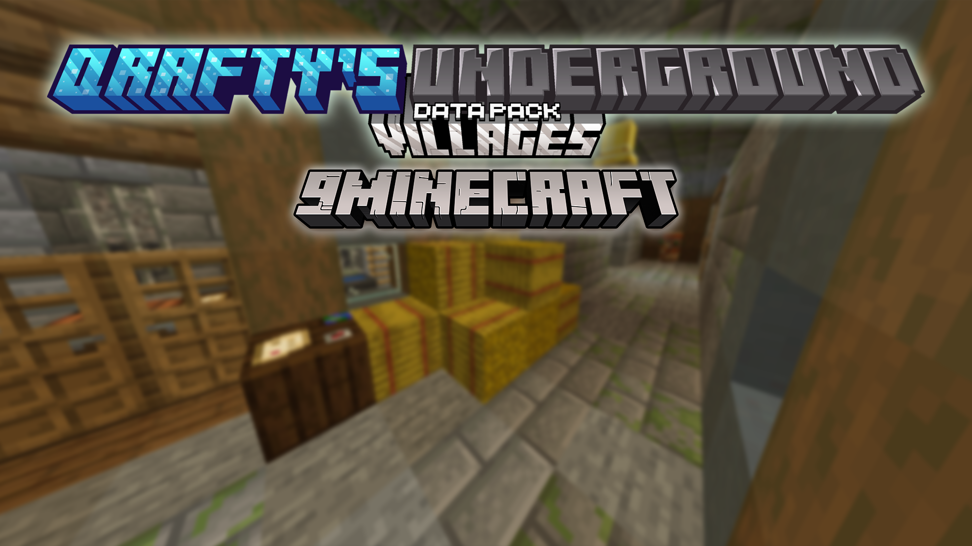 qrafty's Underground Villages Data Pack (1.21.1, 1.20.1) - Ultimate Survival Shelters 1