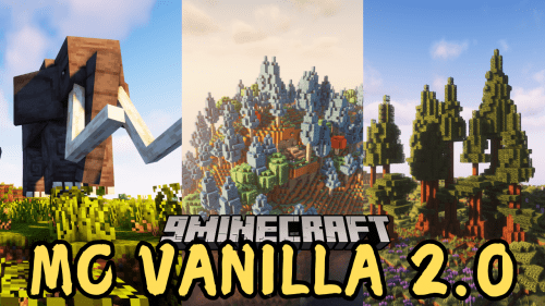 MC Vanilla 2.0 Modpack (1.21.1, 1.20.1) – Realistic and Immersive Thumbnail