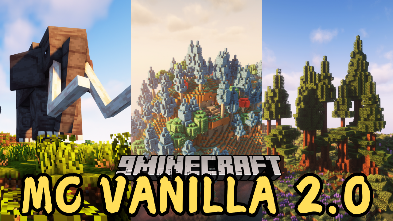 MC Vanilla 2.0 Modpack (1.21.1, 1.20.1) - Realistic and Immersive 1