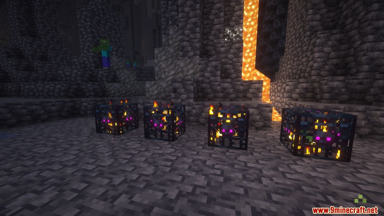 Silk Touch Spawners Mod (1.21.1) - Any Silk Touch Tool Can Pick Up Spawners 6