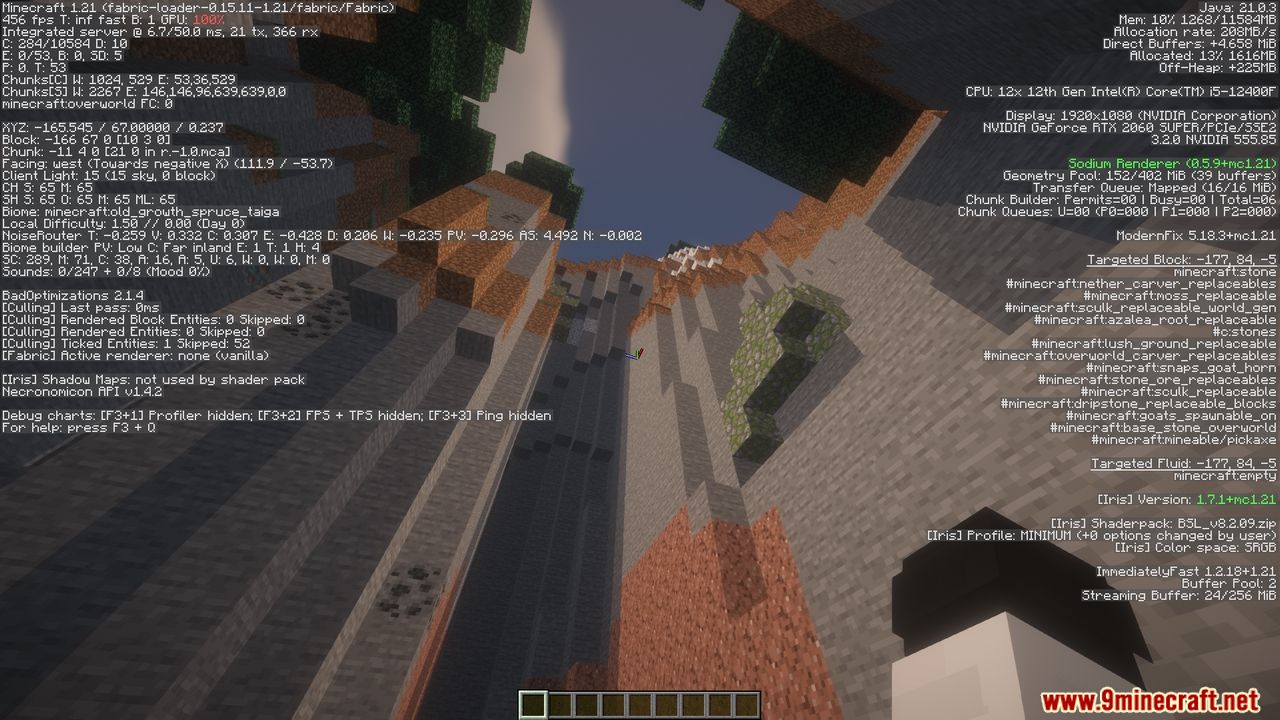 Speed of Light FPS Booster With Shaders Modpack (1.21.1, 1.20.2) 7