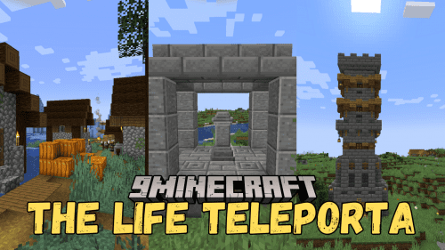 The Life Teleporta Modpack (1.21.1, 1.21) – Challenging with Random Teleportation Thumbnail