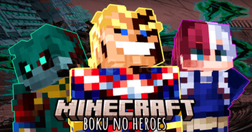 0 Boku No Heroes Addon (1.21, 1.20) – MCPE/Bedrock Mod Thumbnail