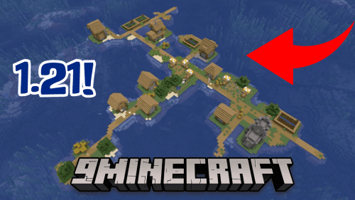 3 Amazing Village Island Seeds For Minecraft (1.21.3, 1.21.1) – Java/Bedrock Edition Thumbnail