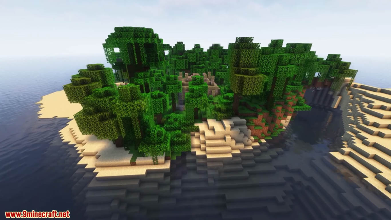 5 New Small Islands Minecraft Seeds (1.21.1, 1.21) - Java/Bedrock Edition 4