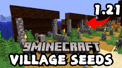 6 Latest Minecraft Seeds With Villages (1.21.3, 1.21.1) – Java Edition Thumbnail