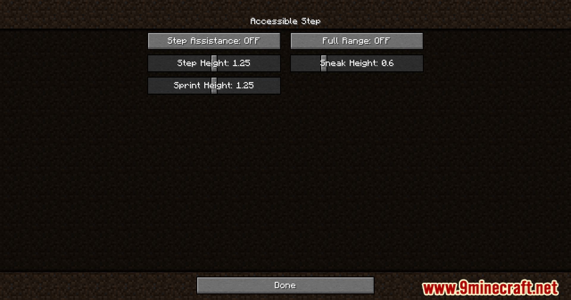 Accessible Step Mod (1.21.1, 1.20.1) - Walk Up Blocks 3