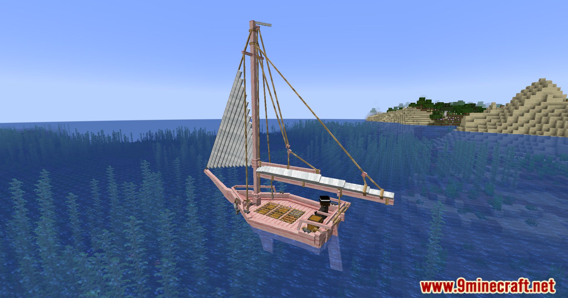 Aleki's Nifty Ships Mod (1.20.1) - Building And Sailing Ships In Minecraft 27