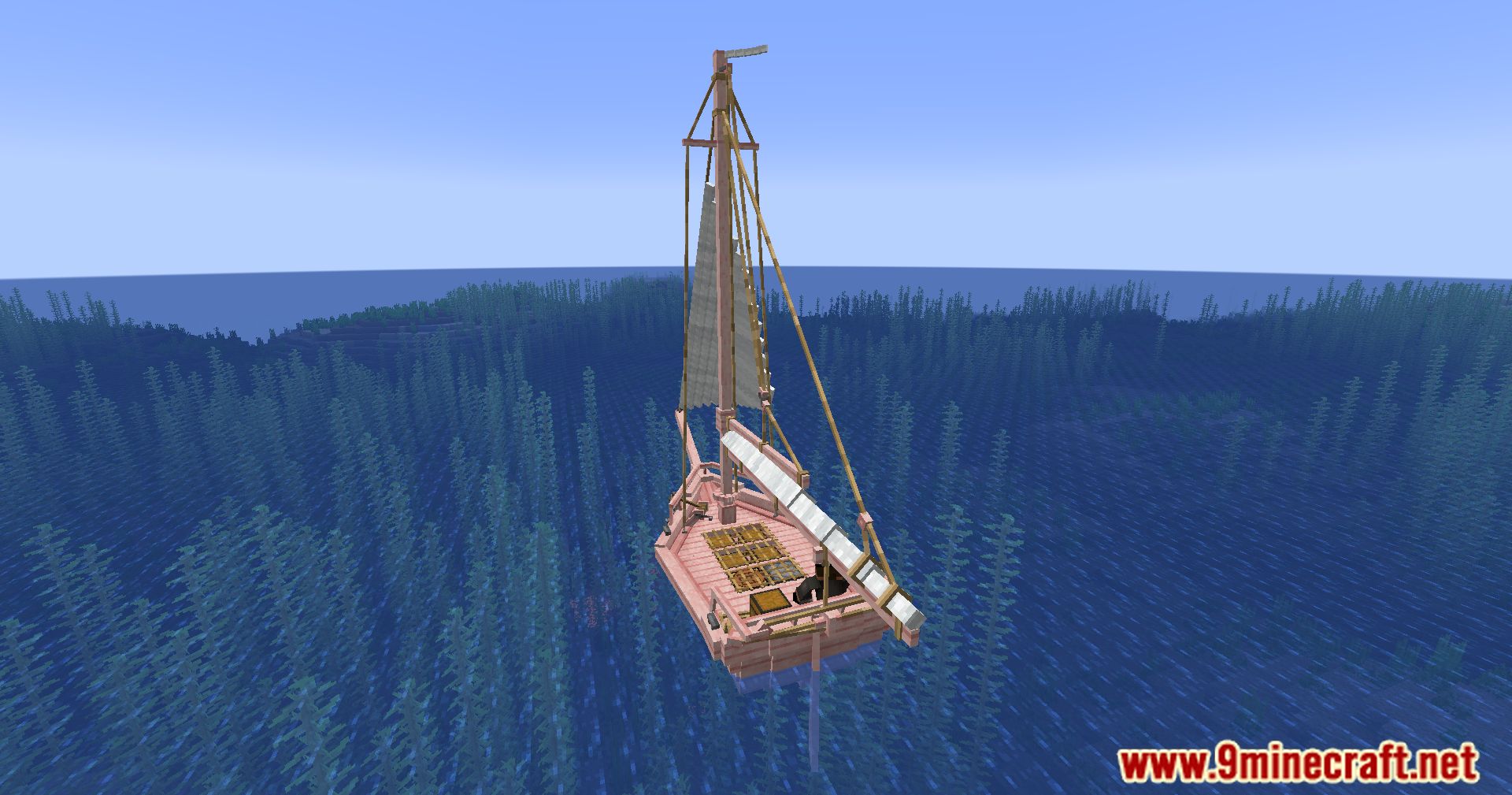 Aleki's Nifty Ships Mod (1.20.1) - Building And Sailing Ships In Minecraft 28