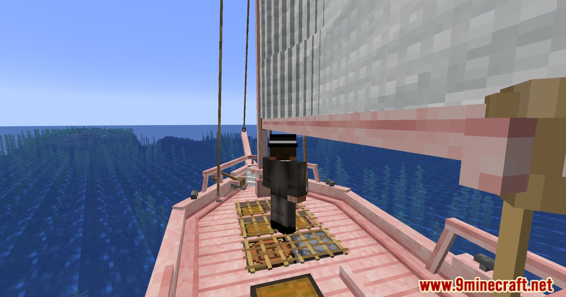 Aleki's Nifty Ships Mod (1.20.1) - Building And Sailing Ships In Minecraft 29