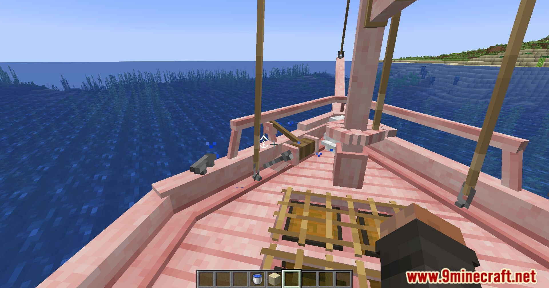 Aleki's Nifty Ships Mod (1.20.1) - Building And Sailing Ships In Minecraft 30