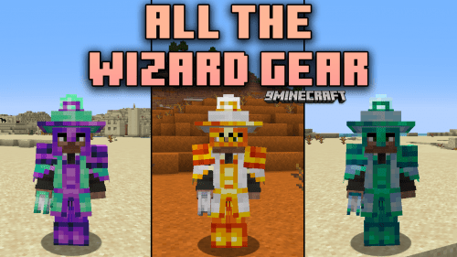 All The Wizard Gear Mod (1.21.1, 1.20.1) – Customizable Armor And Spells Thumbnail