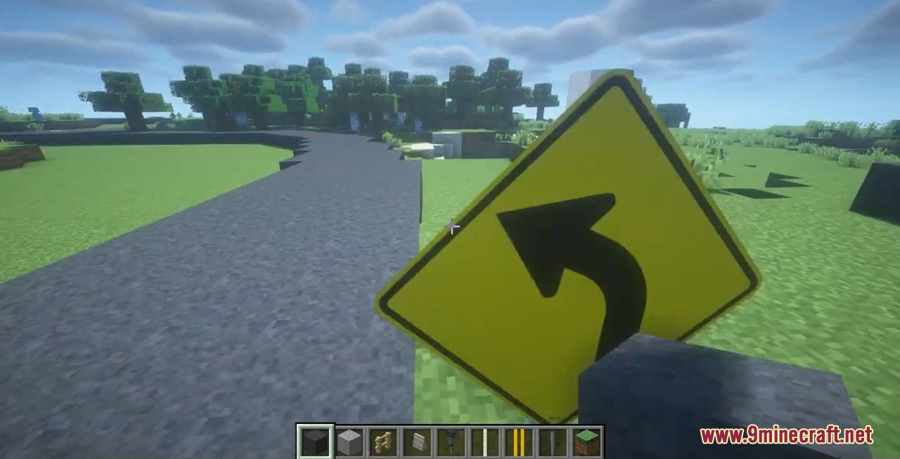 American Signs and Traffic Signals Pack Mod (1.12.2) - USA MUTCD 17