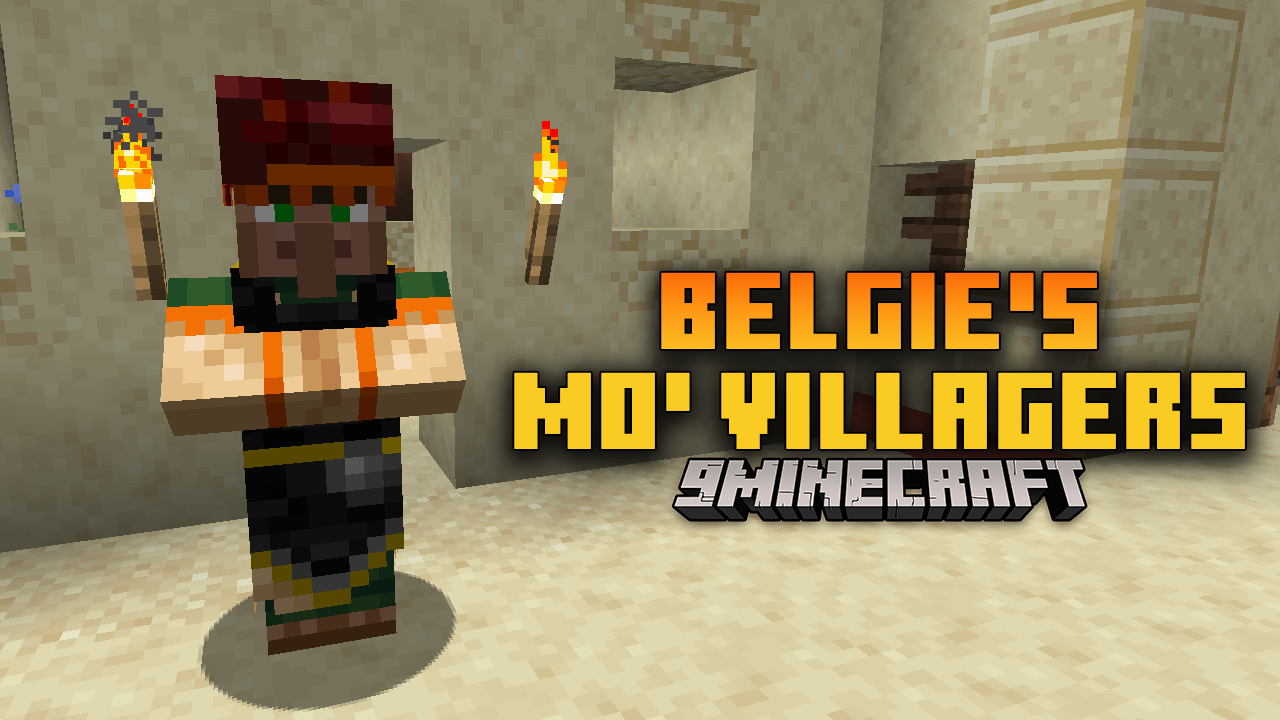 Belgie's Mo' Villagers Mod (1.21.1, 1.20.1) - Making Villages More Dynamic 1