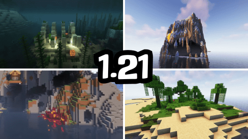 Best Survival Seeds For Minecraft (1.21.1, 1.21) – Java/Bedrock Edition Thumbnail