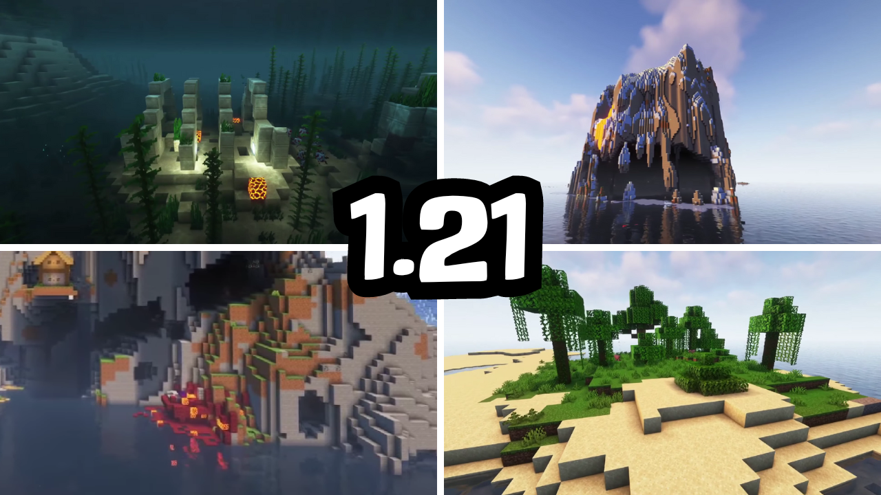 Best Survival Seeds For Minecraft (1.21.1, 1.21) - Java/Bedrock Edition 1