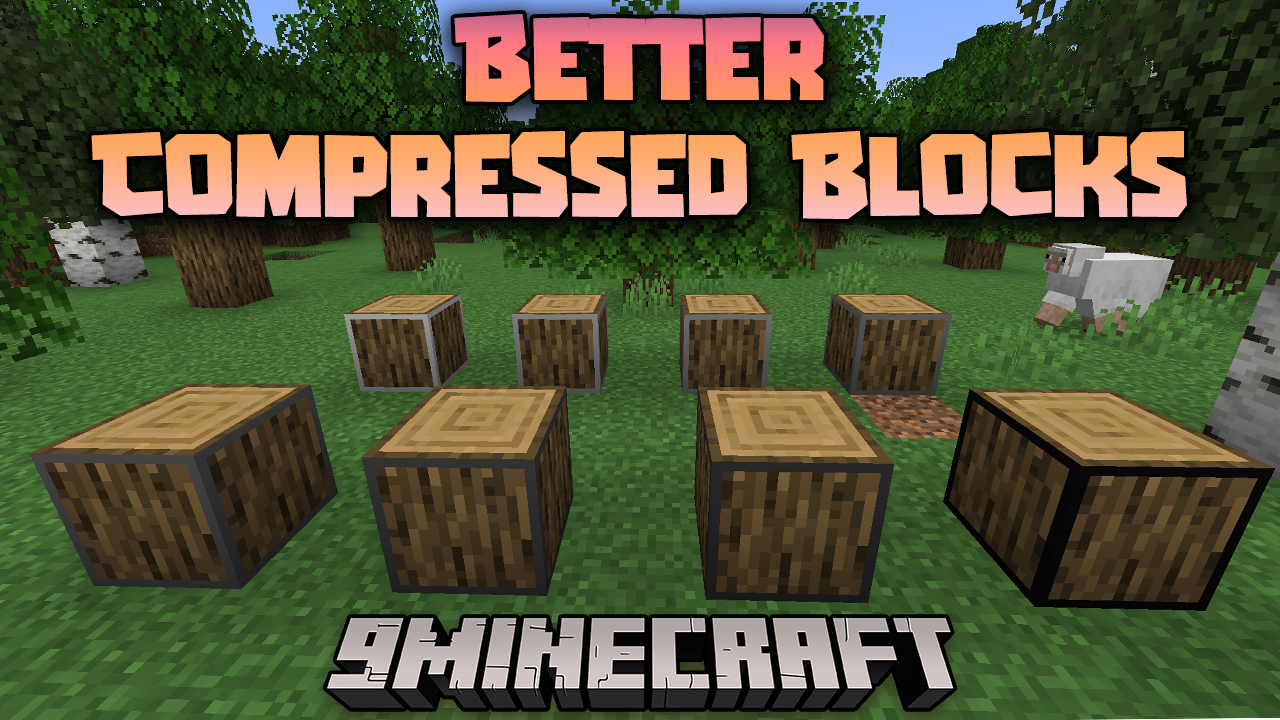 Better Compressed Blocks Mod (1.20.4, 1.20.1) - Store More, Carry Less 1