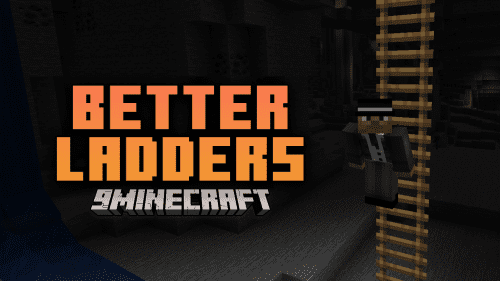 Better Ladders Mod (1.21.1, 1.20.1) – Simplify Ladder Placement Thumbnail