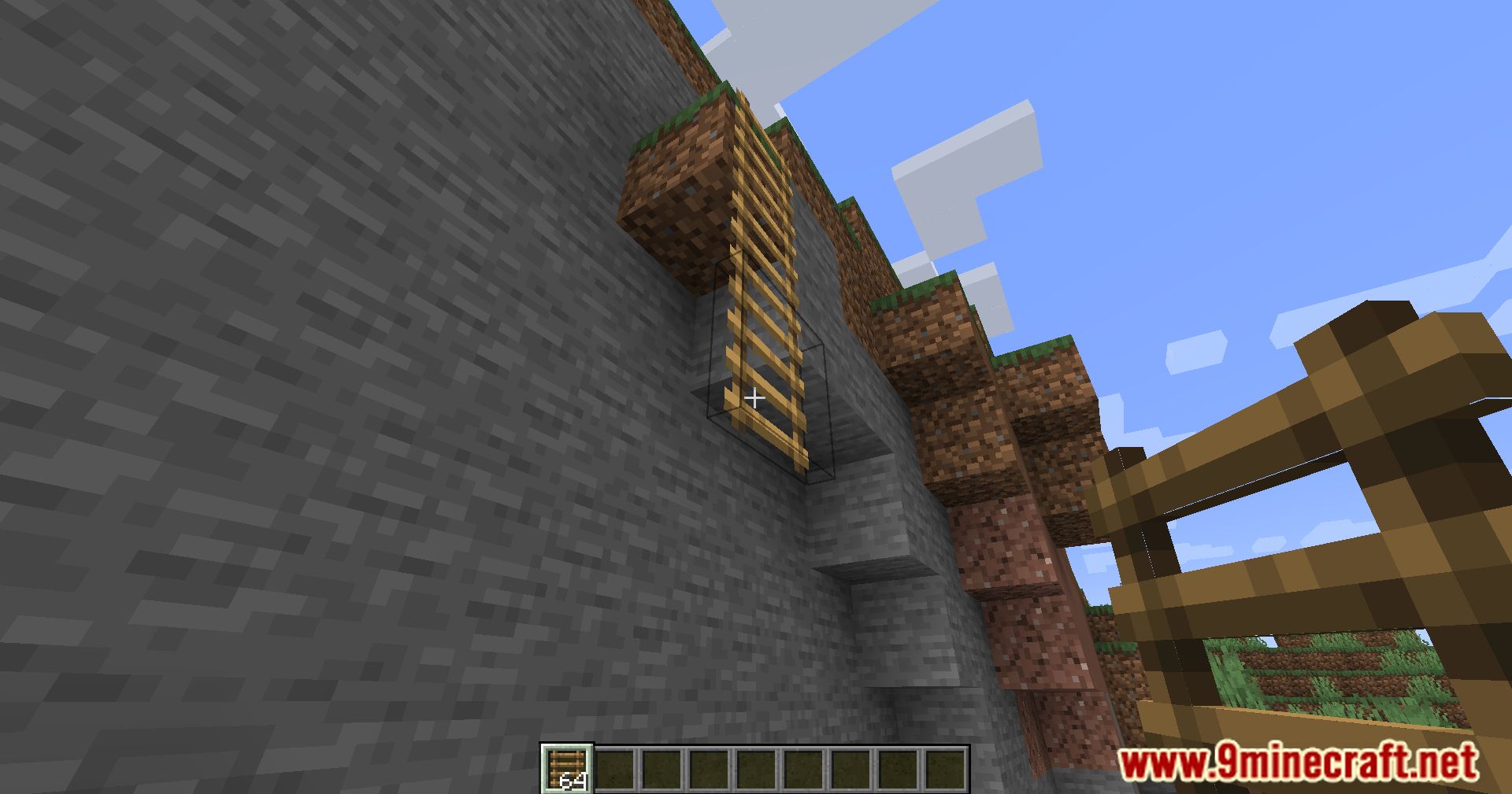 Better Ladders Mod (1.21.1, 1.20.1) - Simplify Ladder Placement 3