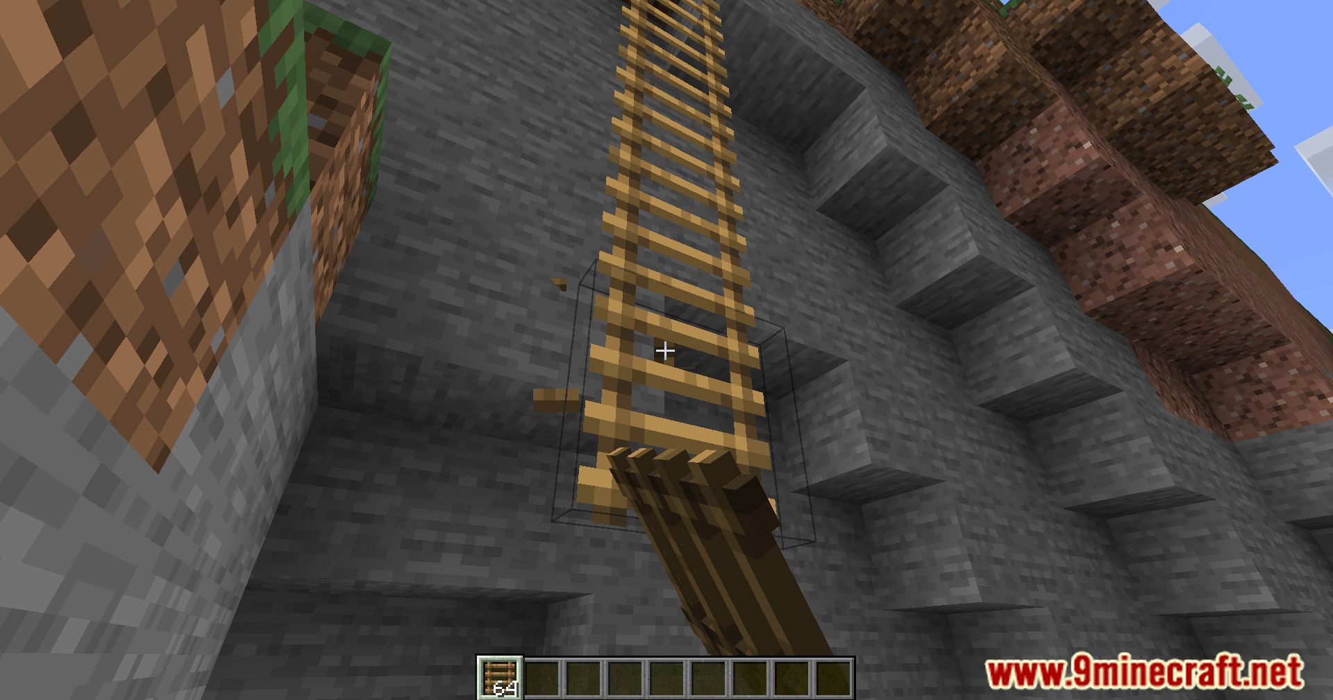 Better Ladders Mod (1.21.1, 1.20.1) - Simplify Ladder Placement 5