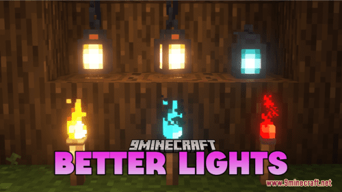 Better Lights Resource Pack (1.21.1, 1.20.1) – Texture Pack Thumbnail