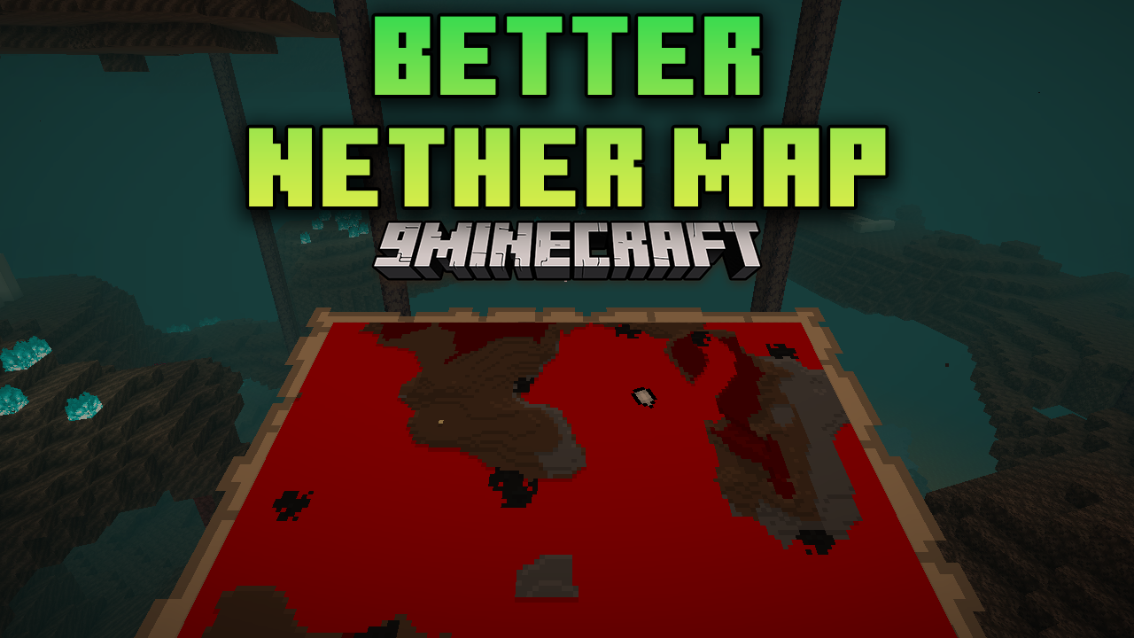 Better Nether Map Mod (1.21.1, 1.20.1) - Simplify Nether Travel 1