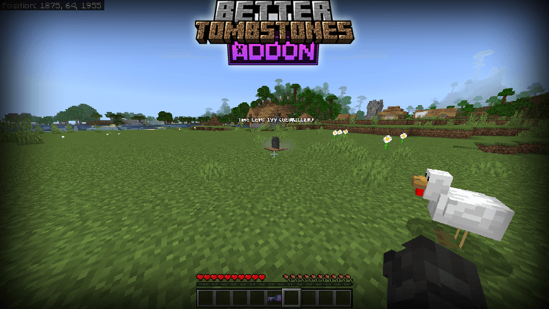 Better Tombstones Addon (1.21) - MCPE/Bedrock Mod 1