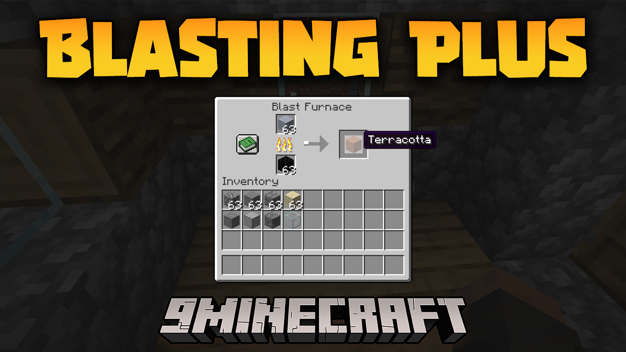 Blasting Plus Mod (1.21.1, 1.20.1) - Faster Smelting For All Your Needs 1