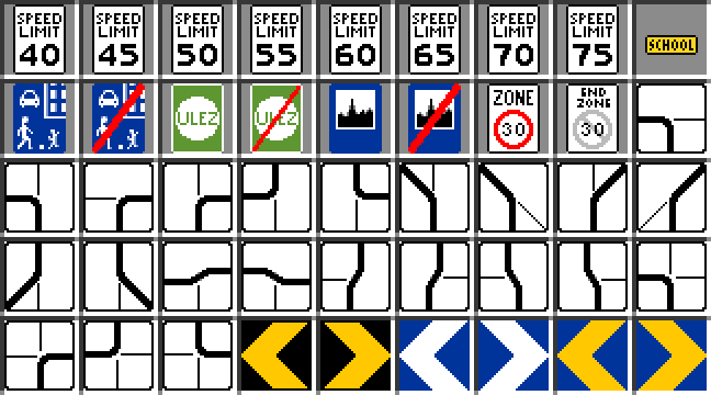 Blu's Sign Pack Mod (1.16.5, 1.12.2) - Collection of Road Signs 13