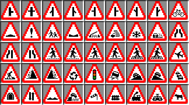 Blu's Sign Pack Mod (1.16.5, 1.12.2) - Collection of Road Signs 17