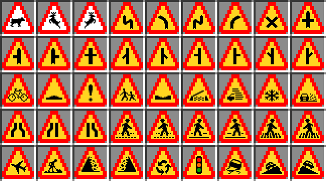 Blu's Sign Pack Mod (1.16.5, 1.12.2) - Collection of Road Signs 18