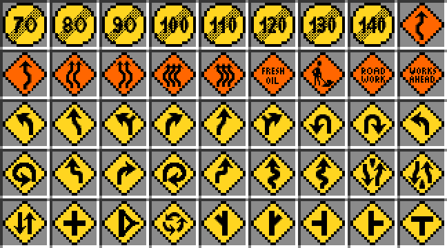 Blu's Sign Pack Mod (1.16.5, 1.12.2) - Collection of Road Signs 5