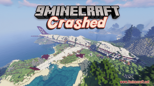 Crashed Map (1.21.1, 1.20.1) – Plane Crash Survival Thumbnail