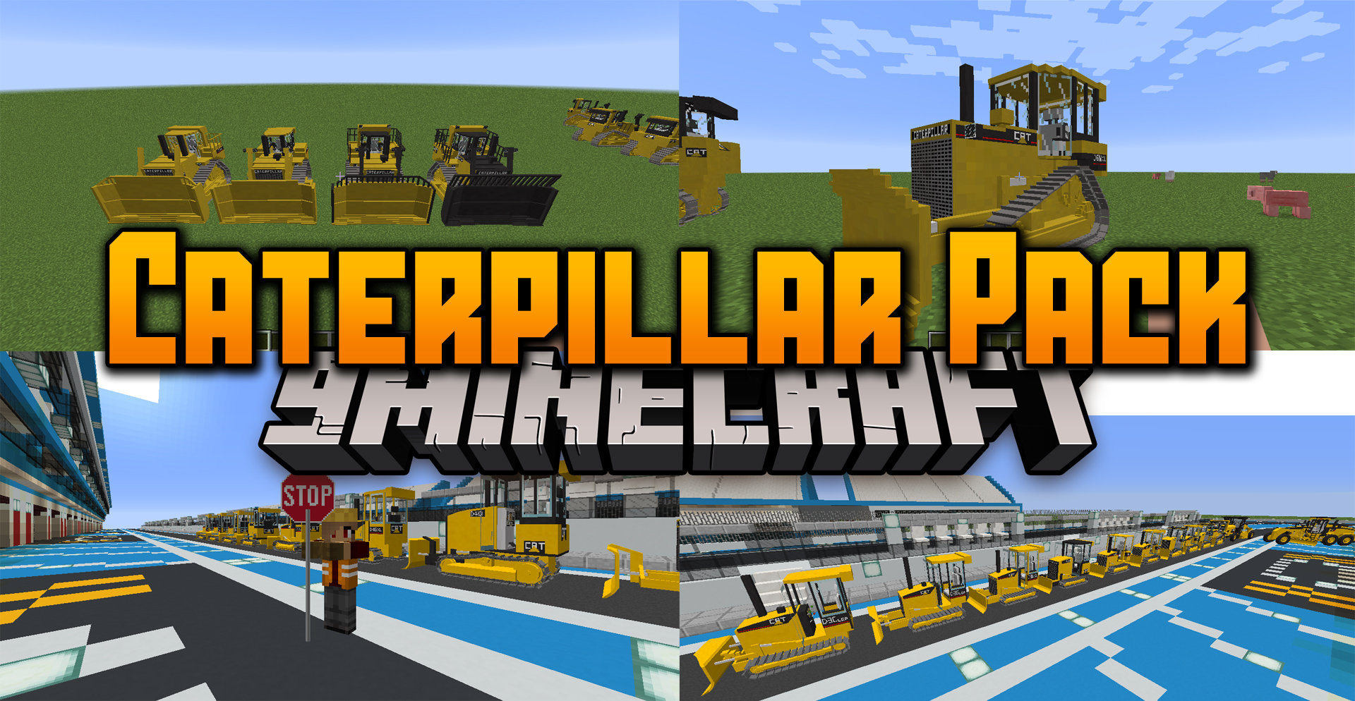 Caterpillar Pack Mod (1.16.5, 1.12.2) - Caterpillar Construction Equipment 1