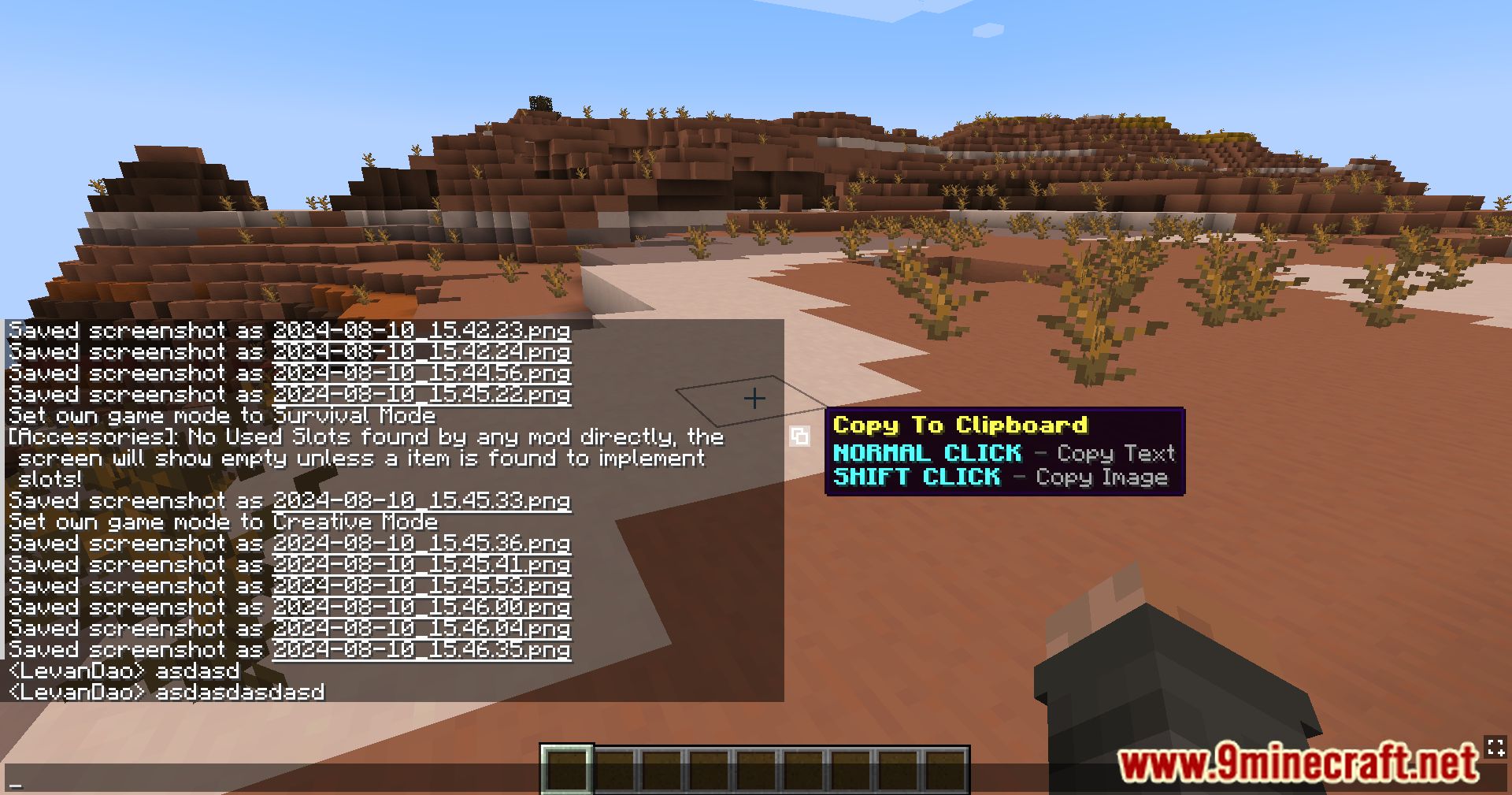 ChatShot Mod (1.21.1, 1.20.1) - Capture And Share Chat Messages 3