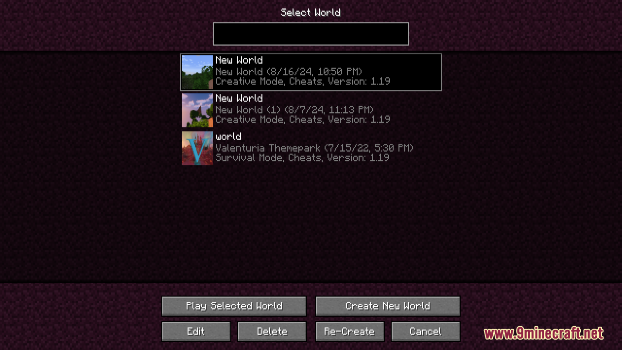 Cherry Blossom GUI Resource Pack (1.21.1, 1.20.1) - Texture Pack 4