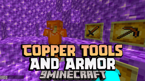 Copper Tools And Armor Data Pack (1.21.1, 1.21) – Embrace The Power And Beauty Of Copper Thumbnail