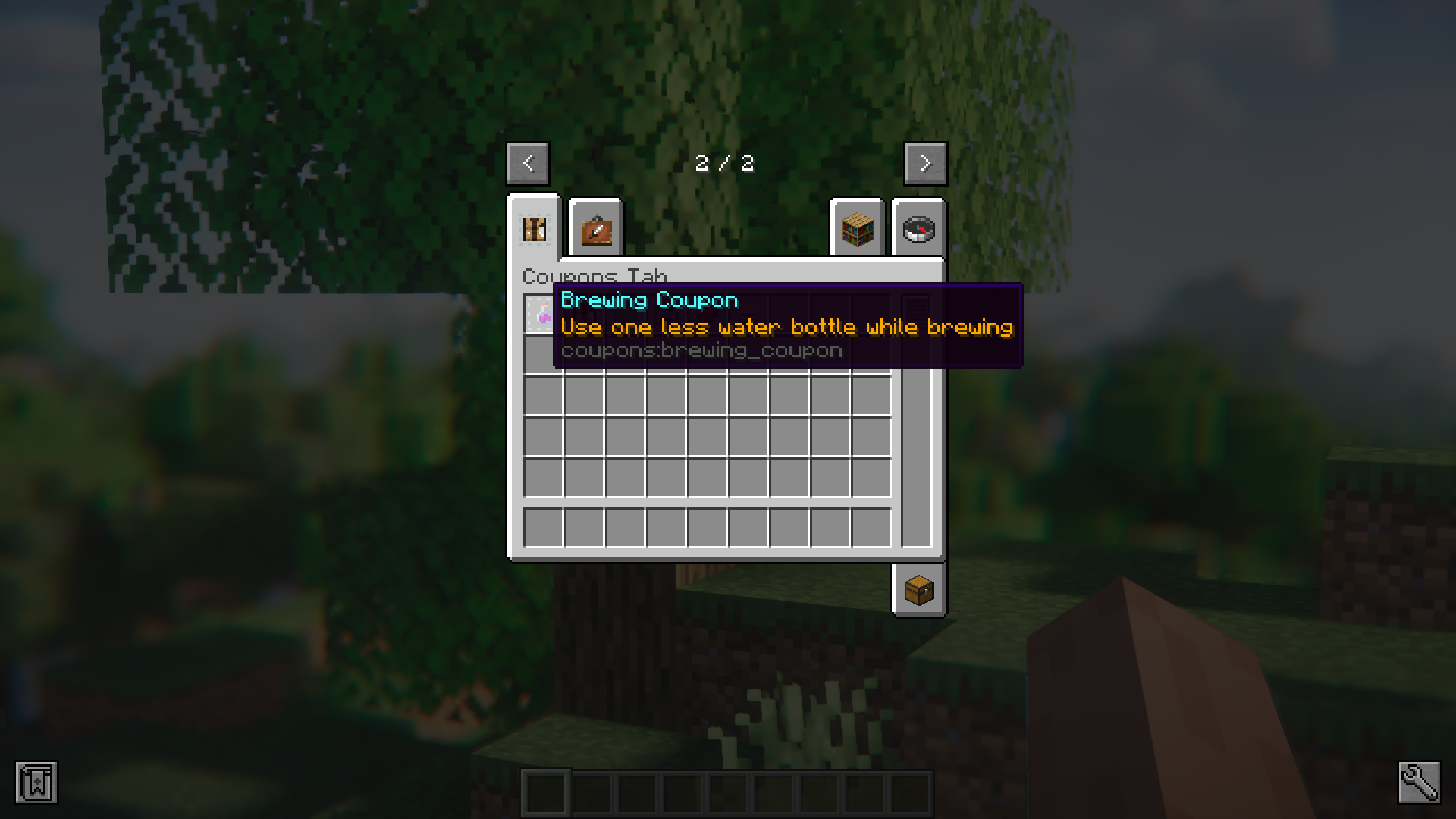 Coupons Mod (1.21.1, 1.20.1) - Adds Useful Coupons 2