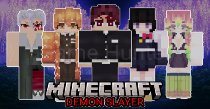 Demon Slayer Addon (1.21) - MCPE/Bedrock Mod 1