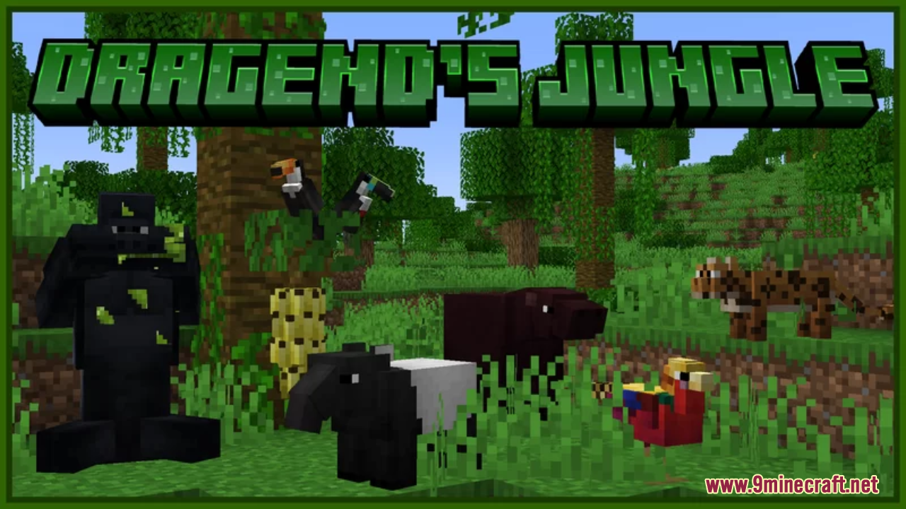 Dragend's Jungle Resource Pack (1.21.1, 1.20.1) - Texture Pack 1