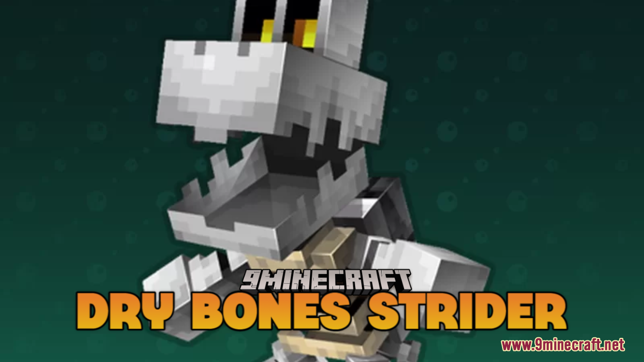 Dry Bones Strider Resource Pack (1.21.1, 1.20.1) - Texture Pack 1