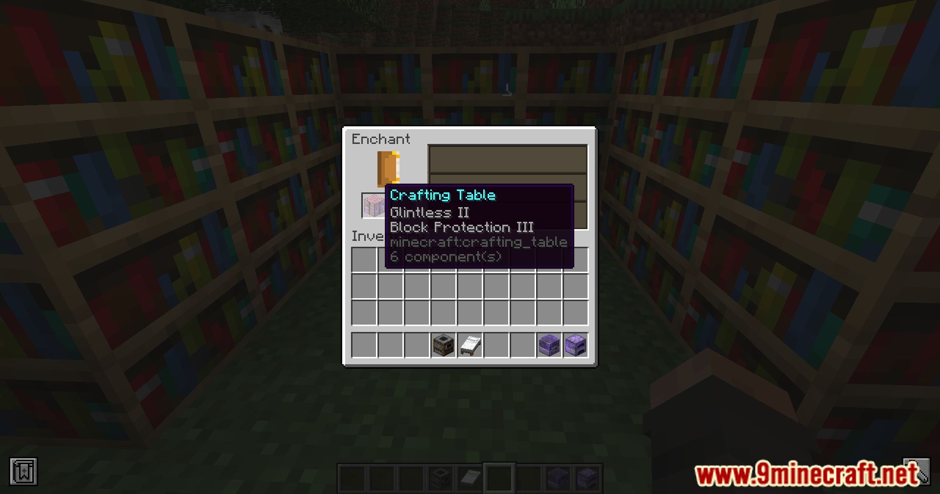 Enchantable Blocks Mod (1.21.1, 1.20.1) - Improving Crafting And Smelting 7