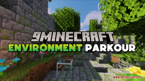 Environment Parkour Map (1.21.1, 1.20.1) – Happy Exploring! Thumbnail