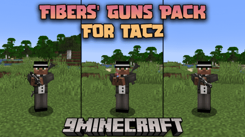 Fibers’ Guns Pack For TACZ Mod (1.20.1) – Iconic Firearms In Minecraft Thumbnail