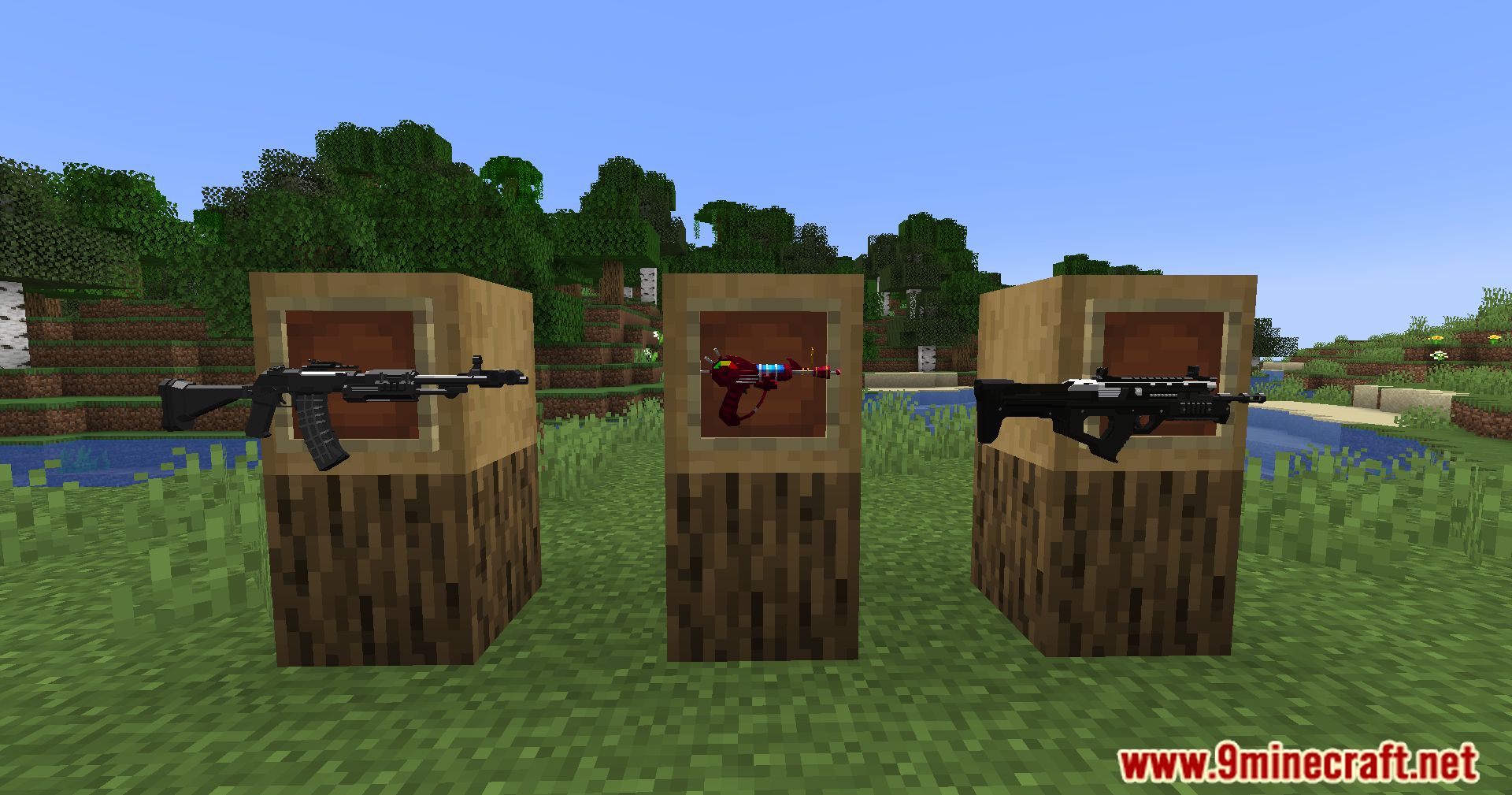 Fibers' Guns Pack For TACZ Mod (1.20.1) - Iconic Firearms In Minecraft 3