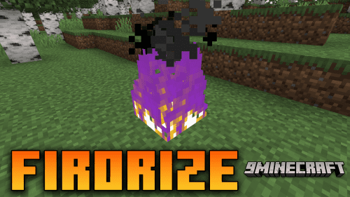 Firorize Mod (1.21.1, 1.20.1) – Add Variety To Your Flames Thumbnail