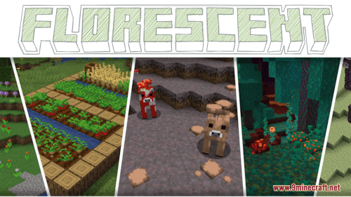 Florescent Resource Pack (1.21.1, 1.20.1) – Texture Pack Thumbnail