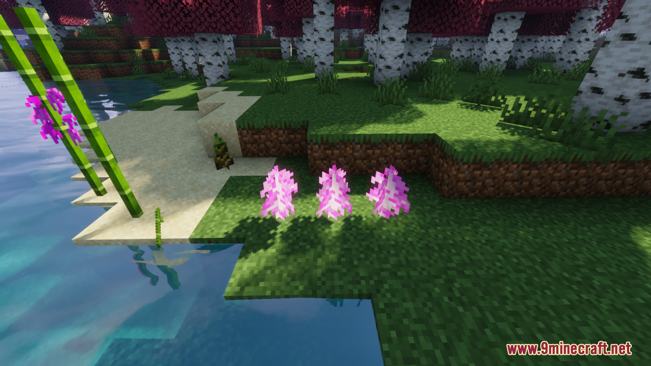 Flowery Leaves Resource Pack (1.21.1, 1.20.1) - Texture Pack 2