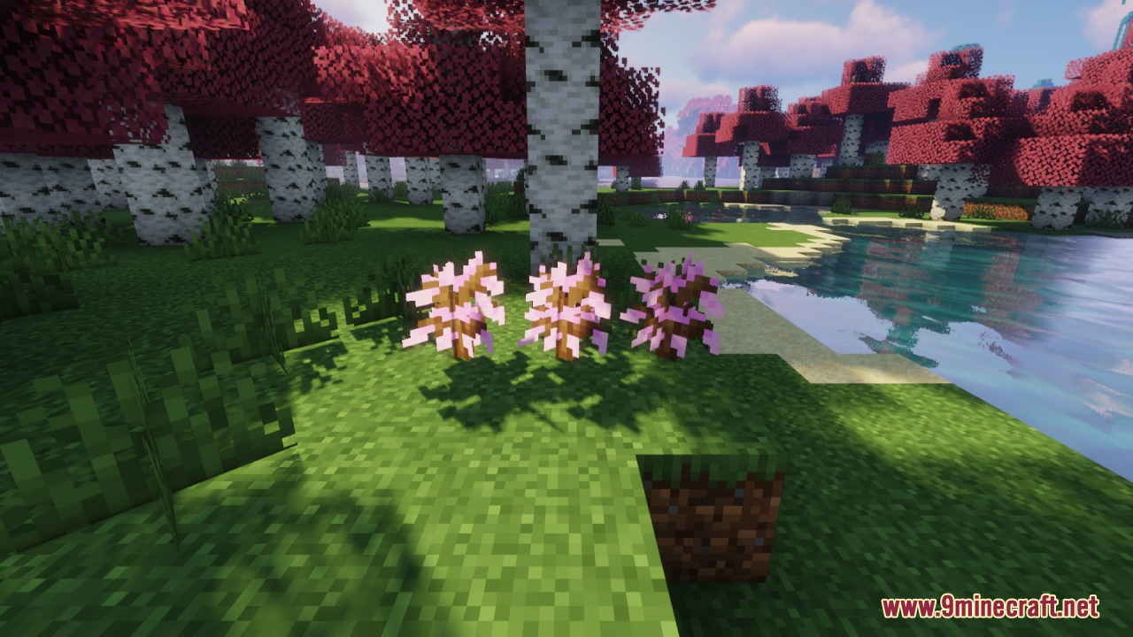 Flowery Leaves Resource Pack (1.21.1, 1.20.1) - Texture Pack 4